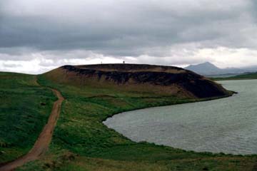 Pseudokrater bei Skútustaðir