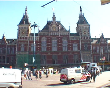 Bahnhof von Amsterdam