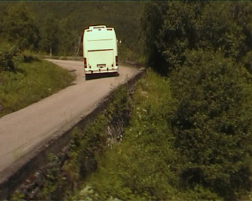 Straße zum Stalheim-Hotel